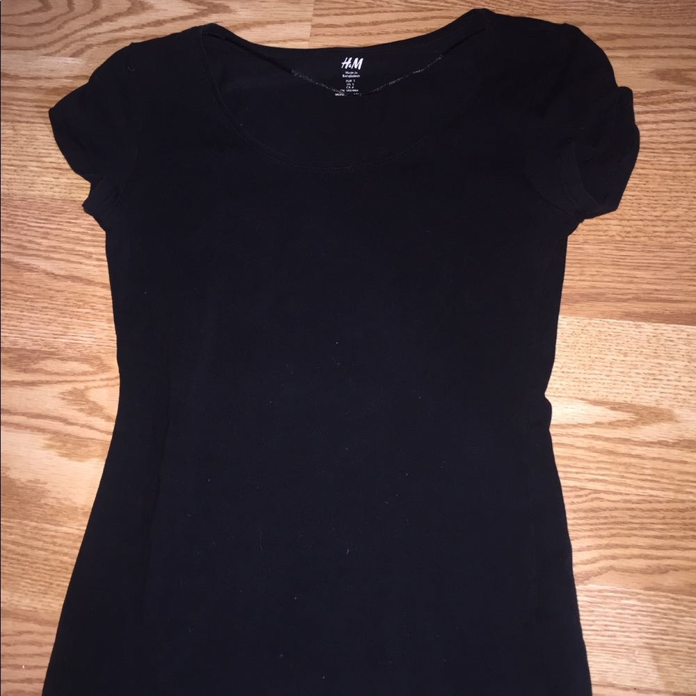 H&M Black T-Shirt